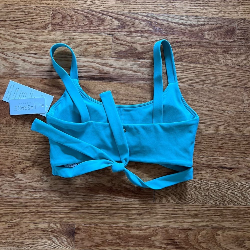 L*space ctive Evergreen Beau Sports Bra‎ Size M Low Impact NWT - Picture 2 of 7